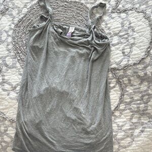 Elegant Gray Women's Tank Top